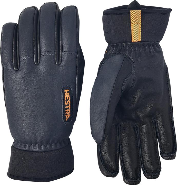 Actual product image Hestra Army Leather Wool Terry 5 Finger (8)