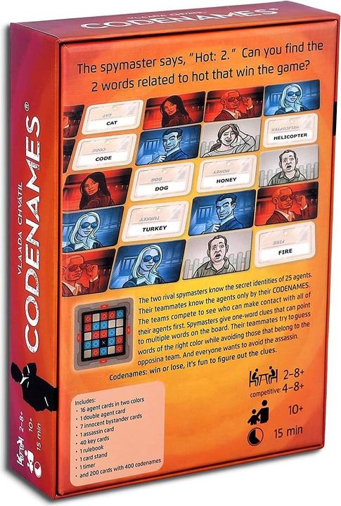 Actual product image Czech games edition Code names (English)