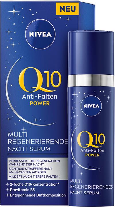 Actual product image NIVEA Q10 Power Anti-Wrinkle Regenerating Night Serum (30 ml)