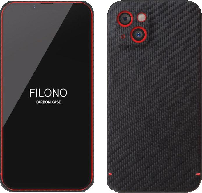 Actual product image Filono Carbon Case (Apple iPhone 13)
