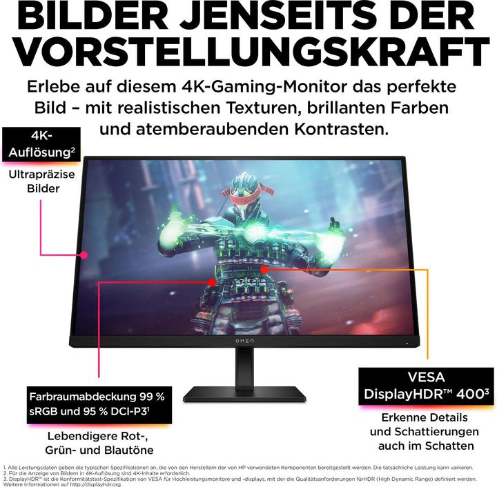Image du produit HP Omen 27k (3840 x 2160 pixels, 27")