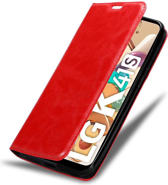 Actual product image Cadorabo Book Invisible Magnet Cover (LG KQ51)