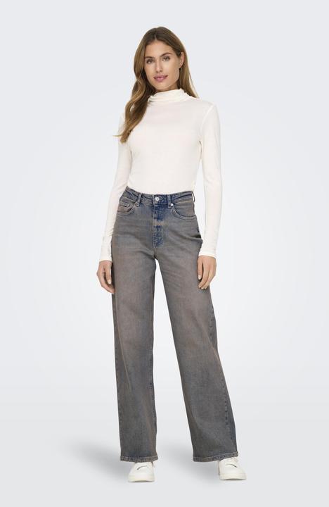 Produktbild Only ONLJUICY Hohe Taille Weiter Beinschnitt Jeans Jeans mit weitem Bein (28)