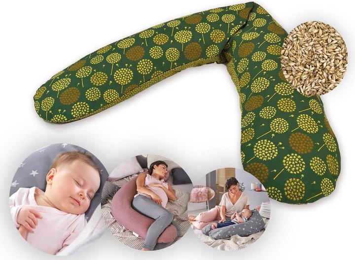 Immagine prodotto Theraline Cuscino per l'allattamento "The Original" con imbottitura in farro, inclusa la fodera 190 cm (38 cm)