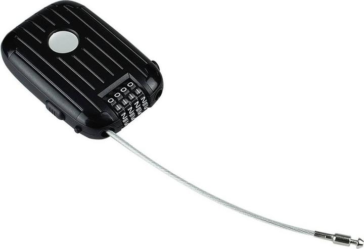 Productafbeelding Burg Wächter Snap+Lock 715/135 SB kabelslot zwart Combinatieslot (135 cm)