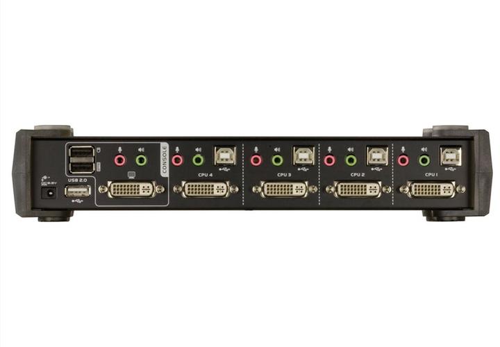 Actual product image Aten CS1764A, 4 Port KVM Switch, 2x USB, DVI