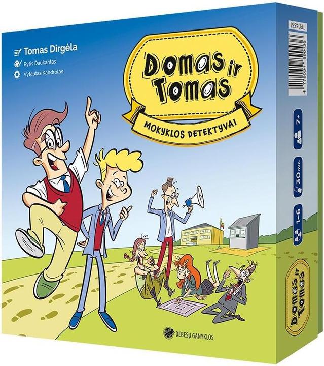 Produktbild No Name Board Game Dom And Tom School Detectives