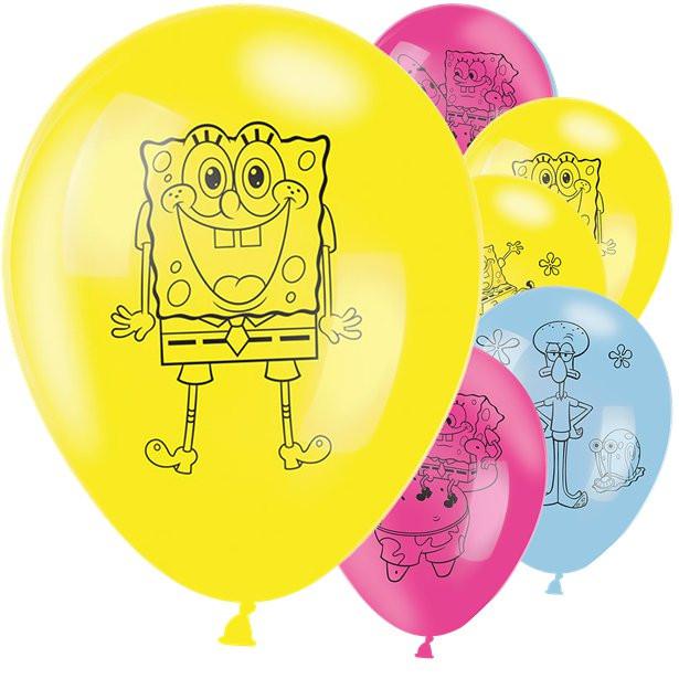 Actual product image Amscan SpongeBob Birthday Balloons