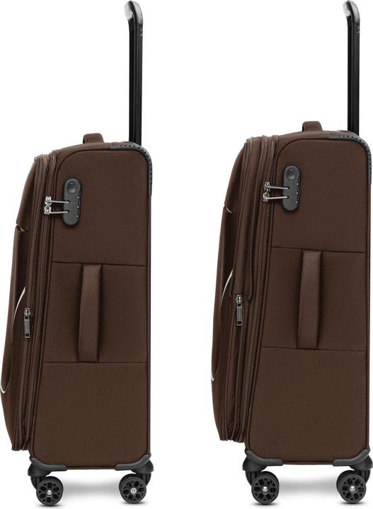 Actual product image Stratic taska 4-Rollen Trolley M 65 cm mit Dehnfalte (74 l, M (50 - 90l))