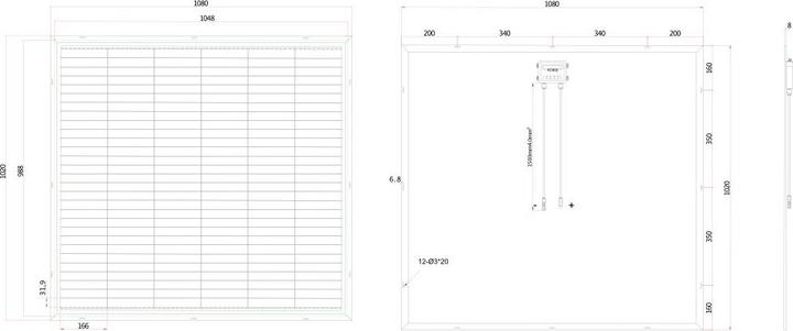 Actual product image Autosolar Solar panel (200 W, 10.70 kg)