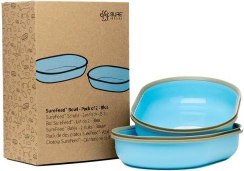 SureFeed Accessori Vassoio di ricambio singolo, 2 pezzi, blu (0.45 l)