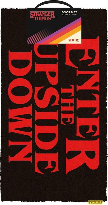Pyramid Stranger Things paillasson slim Enter The Upside Down 33 x 60 cm (33 x 60 cm)