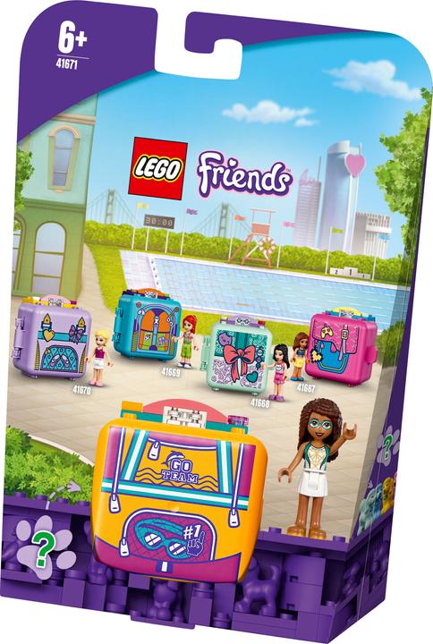 Immagine prodotto LEGO Friends 41671 Il cubo per nuotare di Andrea (41671, LEGO Friends)