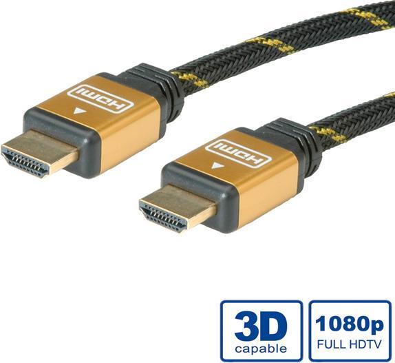 Image du produit Roline HDMI (Typ A) — HDMI (Typ A) (3 m, HDMI)