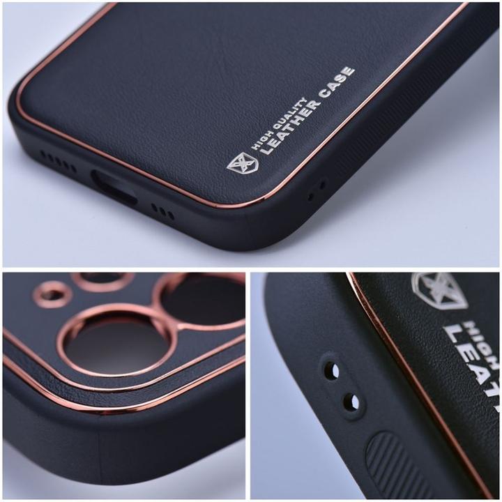 Produktbild OEM Back panel cover LEATHER case for SAMSUNG S24 Plus black (Samsung Galaxy S24+)
