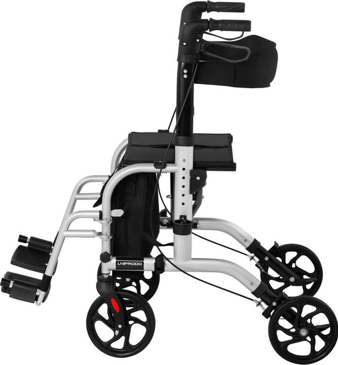 Actual product image Uniprodo 2-in-1 rollator