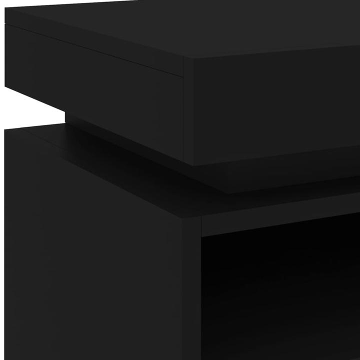 Actual product image VidaXL Bedside cabinet with LED lights (39 x 40 x 48.5 cm)