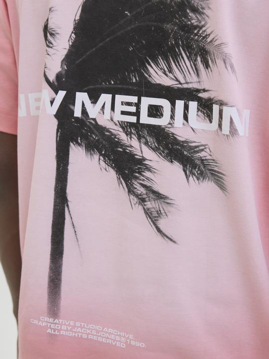 Actual product image Jack & Jones Gedruckt Rundhalsausschnitt T-shirt T-shirt (XL)