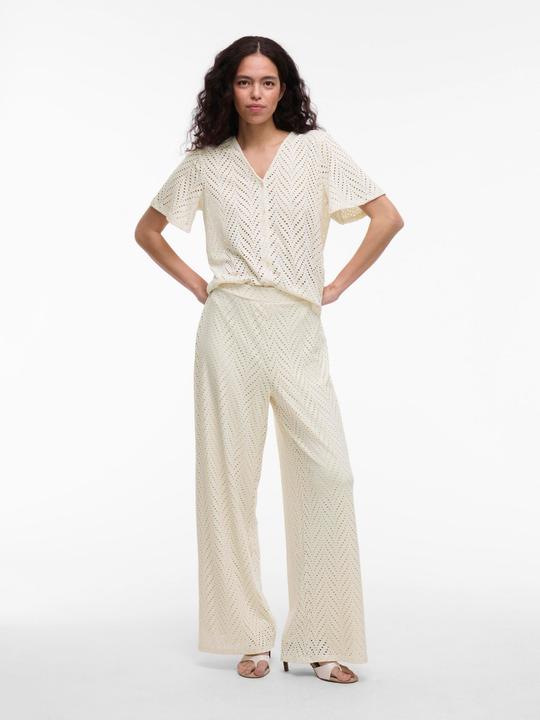 Produktbild Vila VIDELAIA High Waist Hose mit weitem Bein (S)