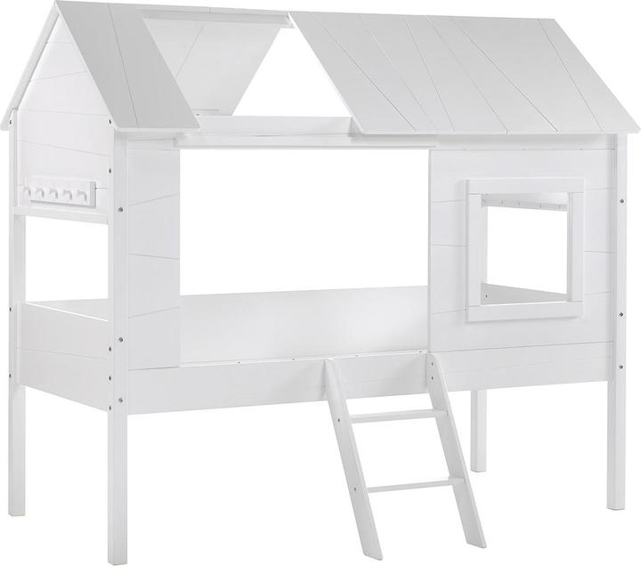 Immagine prodotto Vipack Charlotte Lit Cabane Blanc (90 x 200 cm)