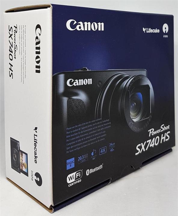 Actual product image Canon PowerShot SX740HS (24 - 960 mm, 20.30 Mpx, 1/2,3'')