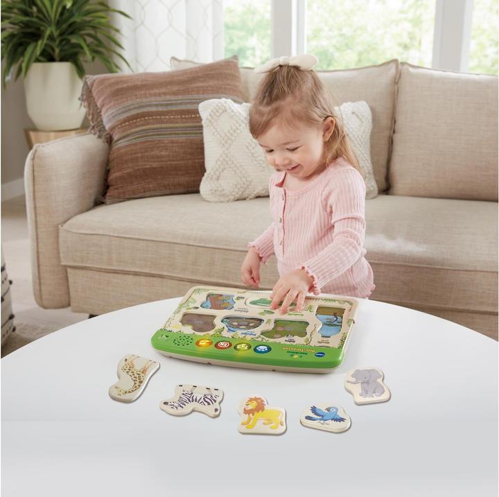 Actual product image VTech Interactive animal puzzle (6 pieces)