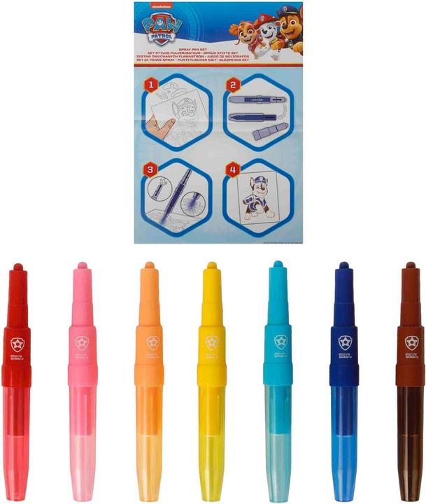Actual product image Canenco Paw Patrol Spray Pen Set (13 x)