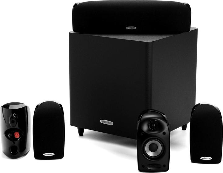 Polk TL1600 Ensemble d'enceintes 5.1 canaux 50 W noir (Set, 50 W)