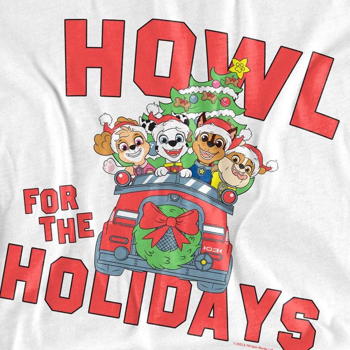Immagine prodotto Paw Patrol Howl For The Christmas Holidays Maglietta Uomo (XXL)