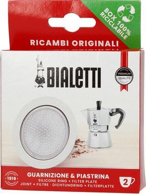 Image du produit Bialetti Joint d'étanchéité & plaque filtrante pour New Moka Induction, 2 tasses