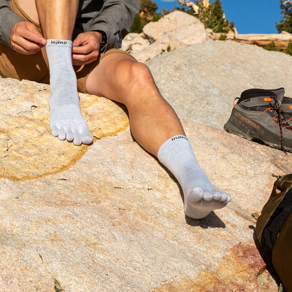 Immagine prodotto Injinji 2.0 Liner Crew Socks (L, 44.5 - 47)