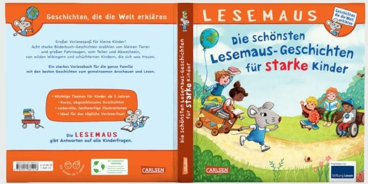 Produktbild LESEMAUS Sonderbände: Die schönsten Lesemaus-Geschichten für starke Kinder (Deutsch, Liane Schneider, Christa Holtei, Usch Luhn, Anna Wagenhoff, Christian Tielmann, 2024)