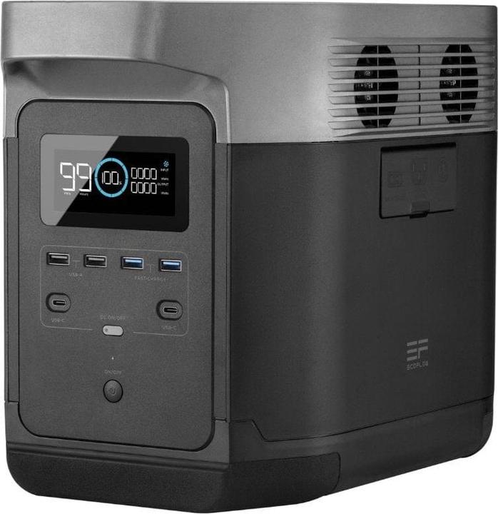 EcoFlow Delta (1260 Wh, 14 kg)