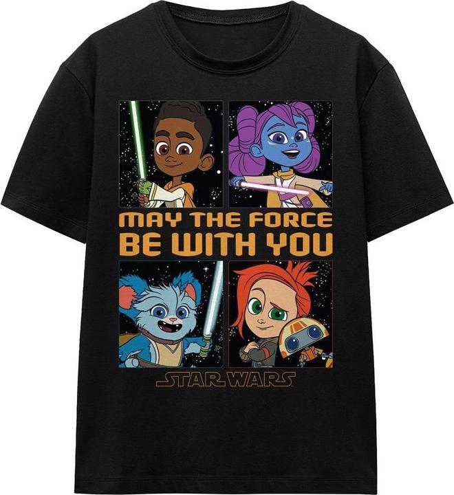 Immagine prodotto Star Wars Young Jedi Adventure Among The Stars Maglietta Adulto Unisex (XL)