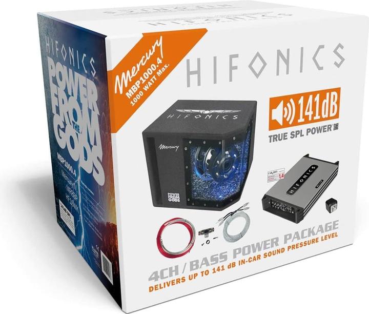 Actual product image Hifonics Basspack 4-channel MBP 1000.4 (600 W)