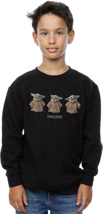 Actual product image Star Wars Boys The Mandalorian The Child Poses Sweatshirt (152, 158)
