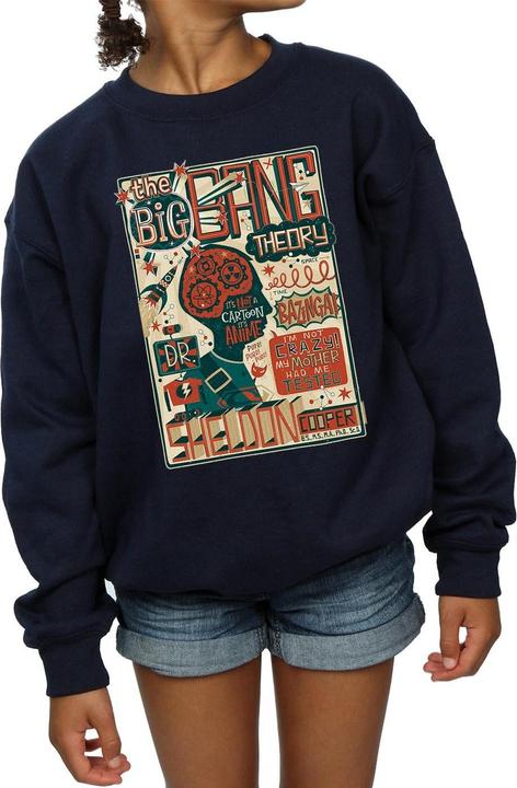 Image du produit Big Bang Theory - Sweat INFOGRAPHIC POSTER - Fille (152, 158)