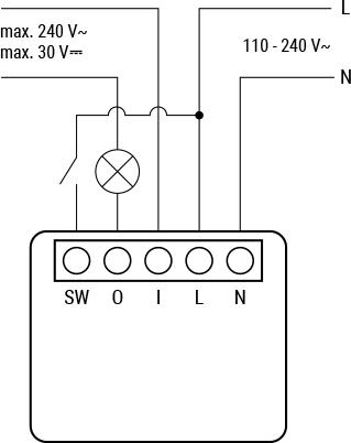 Produktbild Shelly 1 Mini Gen4 (Schaltaktor)