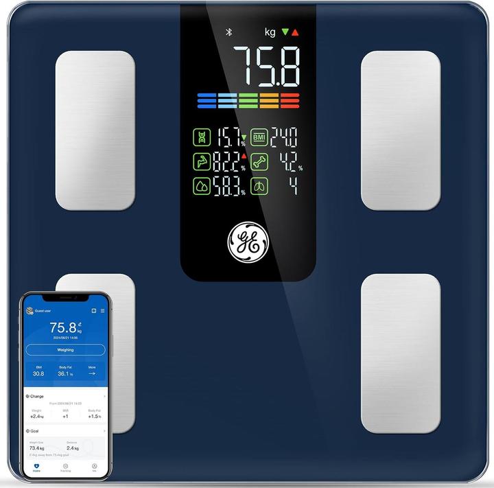 Produktbild GE Körperanalysewaage mit App-Unterstützung (220 kg)