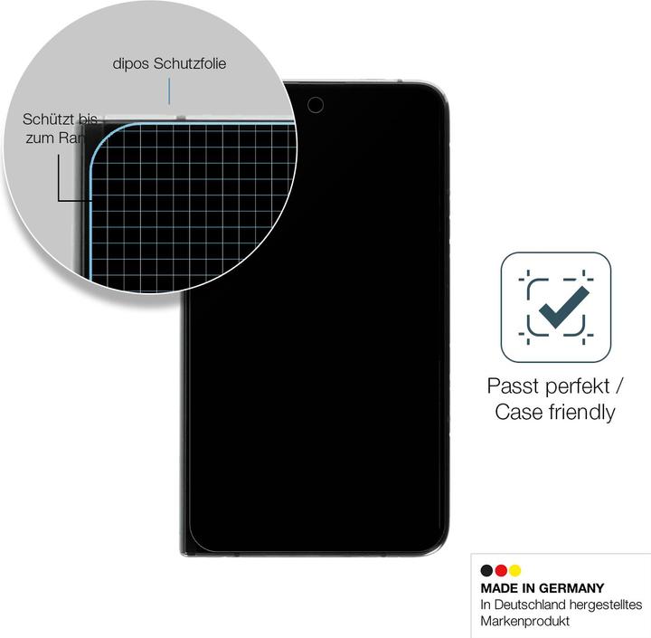 Produktbild Dipos Anti-Shock Displayschutz Matt 9H (1 Stück, Google Pixel Fold)