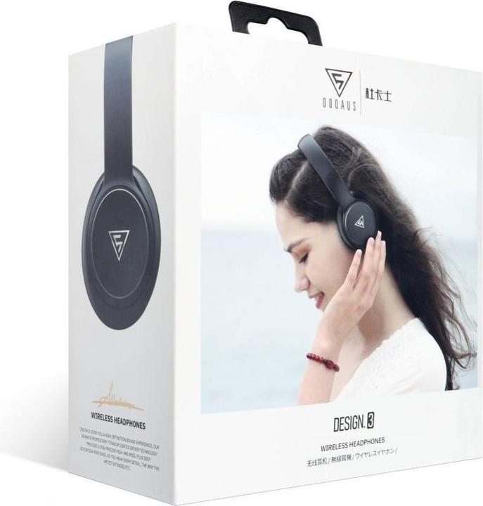 Produktbild Doqaus Kabelgebundene Kopfhörer kabellose Kopfhörer bluetooth DESIGN 3 schwarz (65 h, Kabellos)