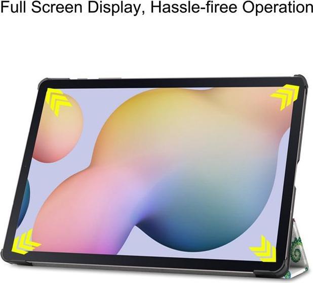 Image du produit MU Style Couverture pliable triple avec motif (Galaxy Tab S7+)