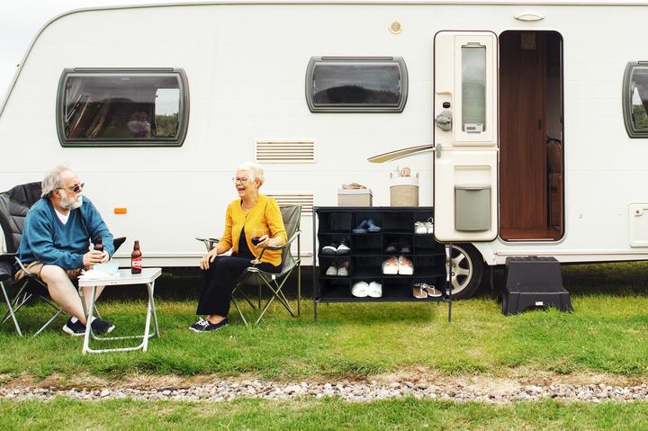 Produktbild Relaxdays Campingschuhregal
