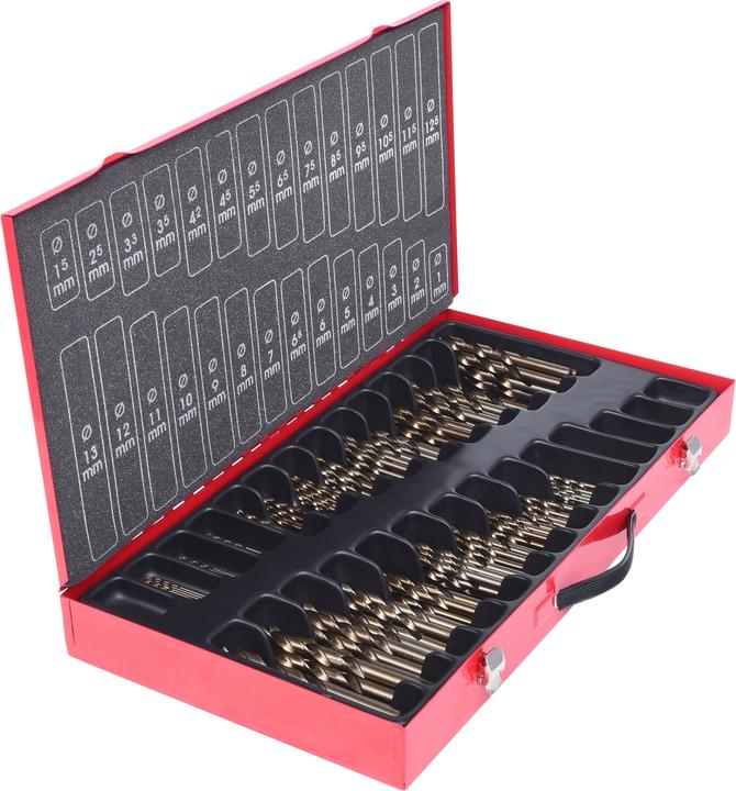 Actual product image KS Tools HSS-G CO 5 Twist Drill Set (13.0 millimetre)