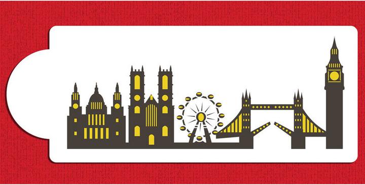Produktbild Designer Stencils London City Skyline Stencil