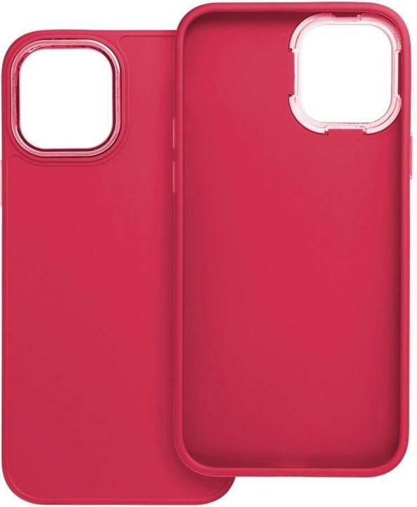 Image du produit OEM Back panel cover FRAME Case for IPHONE 12 / 12 Pro magenta (Apple iPhone 12, Realme 12 Pro+)