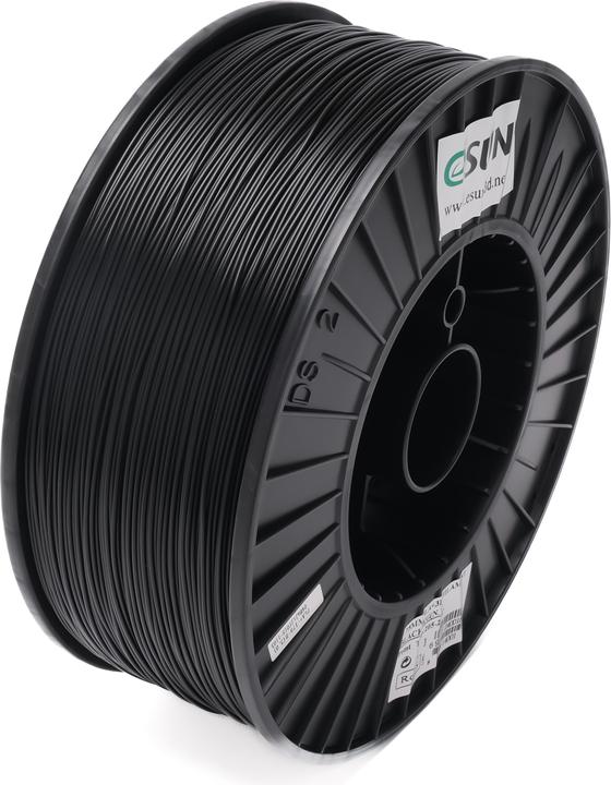eSUN Filament PLA+ 1.75mm noir 3Kg (PLA+ LECTURE, 1.75 mm, 3000 g, Noir)