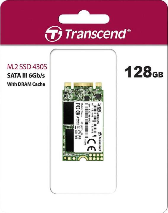 Image du produit Transcend 430S (128 Go, M.2 2242)