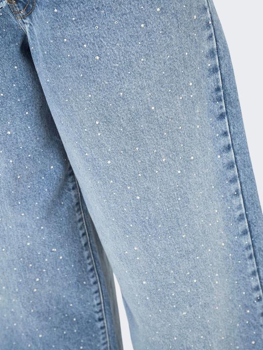 Immagine prodotto Only ONLGIANNA Mittlere Taille Ballon Schnitt Jeans Straight-Fit jeans (W30/L32)