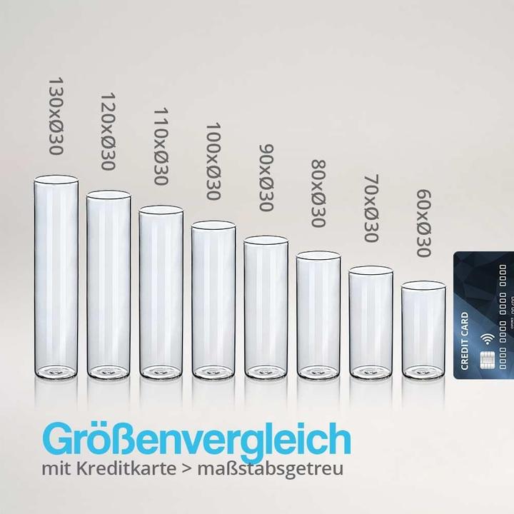 Actual product image Tuuters 25er-Set Gewürzgläser mit Natur-Korken (0.07 l)